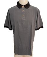 L.L. Bean Blue Short Sleeve Men&#39;s Polo Shirt Size L, NIP - $32.39 CAD