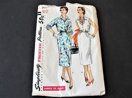 Simplicity 1114 - Misses’ One-Piece Dress -This “Simple to Make” shirtwaist dres - $15.00