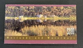 Wetlands and Waterways Stamp Booklet O/P World Columbian Stamp 1991 - $6.26
