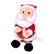 Gemmy Animated Christmas Singing Santa Eating Cookie Adorable Toy - $33.19