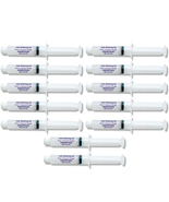 12 Professional Gel Syringes (120ml = 4800 apps !) Teeth Whitening - Made in USA - $20.45