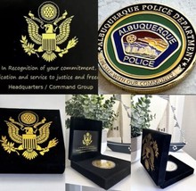 City Of Albuquerque Police Officers Dept Challenge Coin - £15.50 GBP