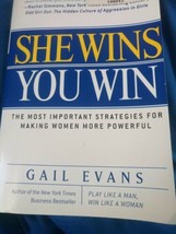 She Wins, You Win: The Most Important Strategies for Making Women More P... - £7.96 GBP