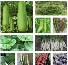 LWK Set Of 15 Asian Vege Seeds Please Check Description For Complete Lis... - $828.17 MXN