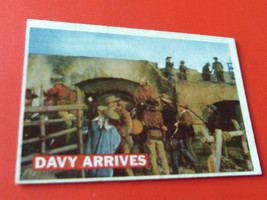 1956 Topps Davy Crockett Davy Arrives # 50 Orange Back Very Nice - £27.45 GBP