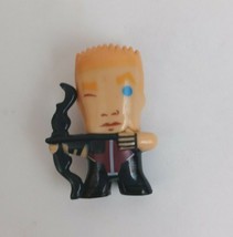 2012 Marvel Chibis 1&quot; Hawkeye Collectible Mini Figure - $147.72 MXN
