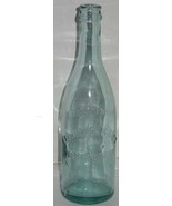 Vtg Aqua Geo. Hauck &amp; Sons Brewing Co Rondout NY Glass Bottle Vase Barn ... - £7.00 GBP
