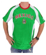 MEN&#39;S SOCCER FOOTBALL WORLD CUP 2018 JERSEY SLIM FIT SHIRT T-SHIRT MEXIC... - £15.88 GBP