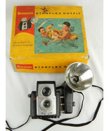 Vintage Brownie Starflex 13 Color Camera with flash &amp; Box Ships Today - £12.43 GBP