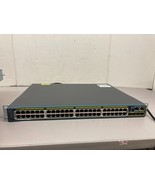 Cisco Catalyst 2960-S Series PoE+ Network Switch WS-C2960S-48FPS-L - £43.25 GBP