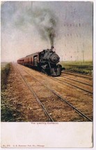 NY Central Railroad Train Postcard Limited Express NYC Chicago Most Famo... - $2.96