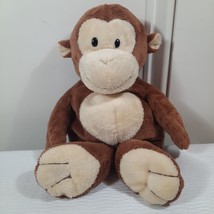 Ty Pluffies Dangles Monkey Brown Plush Stuffed Animal Vintage 2011 plast... - $21.00