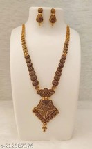 Indian Women Necklace Set Gold Plated Designer Fashion Jewelry Wedding Wear Gift - £23.33 GBP