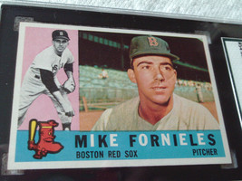 1960   TOPPS  # 54    MIKE  FORNIELES    SGC  84    RED SOX   BASEBALL   !! - $59.99