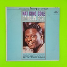 Nat King Cole Ramblin&#39; Rose LP Orig 1962 STEREO Press ST-1793 VG+ ULTRAS... - £8.87 GBP