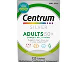 Centrum Silver Multivitamin for Adults 50 Plus 125 Count Exp 12/2025 - $13.99