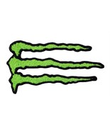 Monster Energy Racing Motorcycle Fully Embroidered Iron On Patch 1.75" x 3.0" - £5.50 GBP