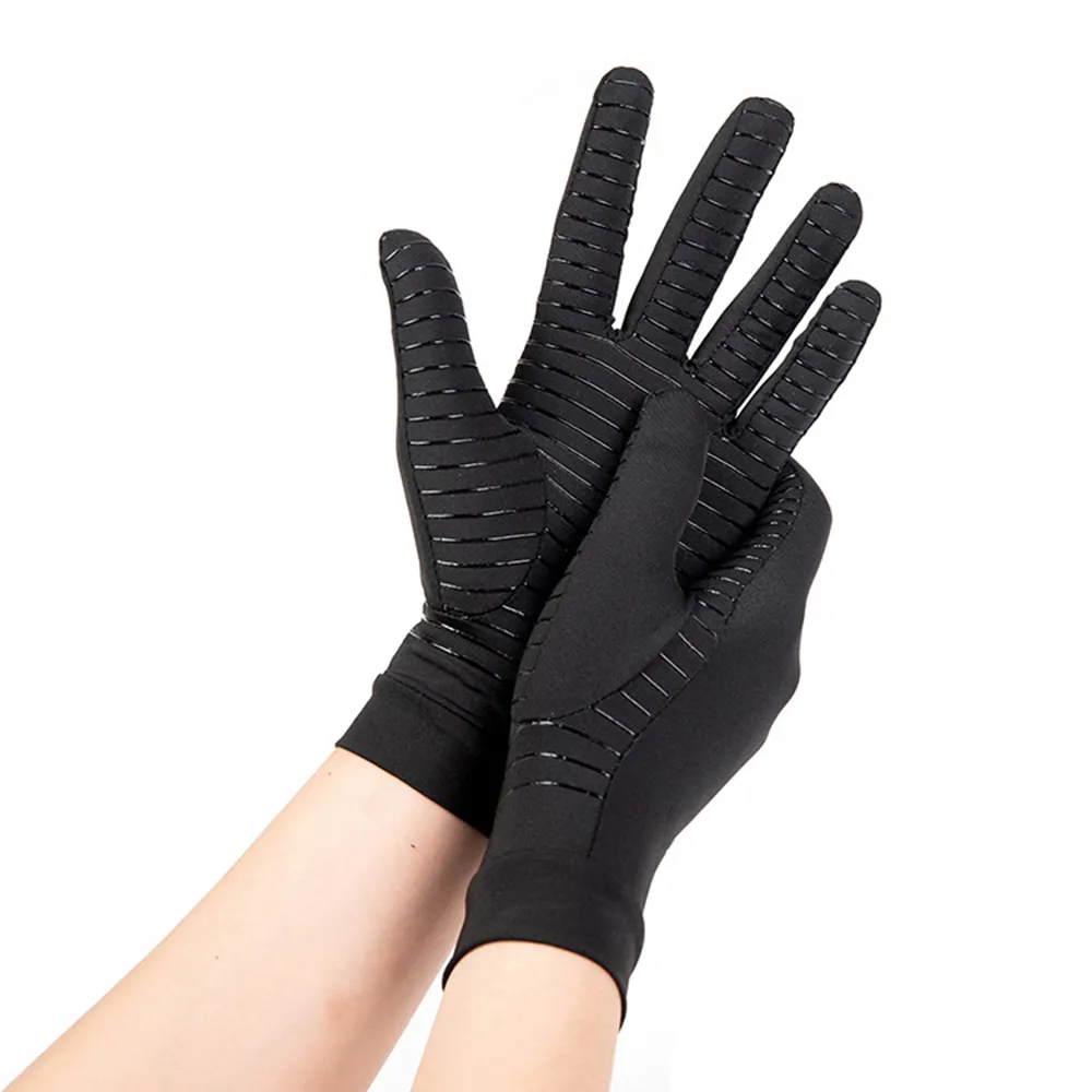 Mens Gloves Copper Fiber Spandex Touch Screen Running Sports Winter Warm Cycling - £11.28 GBP