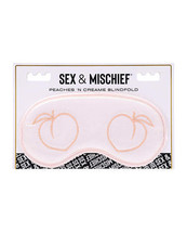 Sex &amp; Mischief Peaches &#39;n CreaMe Blindfold - $14.80