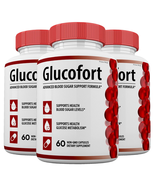 Glucofort Blood Sugar Support Capsules, Glucofort Advanced Formula (3 Pa... - $63.47