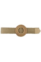 Modern Straw Round Belt - $15.40