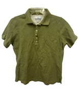 Womens M Outer Banks Light green olive Polo Shirt Golf Tennis Pickleball... - $14.24