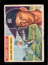 1956 Topps #88B Johnny Kucks Good+ (Rc) Yankees White Backs *NY3994 - £3.53 GBP