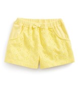MSRP $10 First Impressions Baby Girls Eyelet Shorts Yellow Size 3-6M - $6.77 CAD