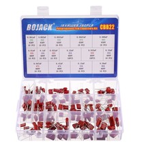 BOJACK 15 Values 150 Pcs Metallized Polypropylene Film DC Capacitor 400V/0.01uF - £23.52 GBP