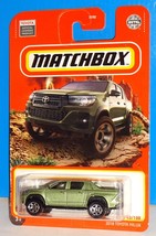 Matchbox 2022 MBX Off Road #40 2018 Toyota Hilux Mtflk Green - £2.73 GBP