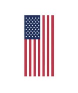 Independence Day American Flag Door Cover 30in. x 5ft Polyethylene Sheet... - £63.30 GBP