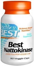 Doctors Best- Best Nattokinase, 2000FU, 90 vegetable capsules - £33.56 GBP