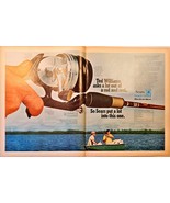 SEARS Ted Williams Fishing River Water Rod and Real Boston-1969 Vintage ... - $12.74