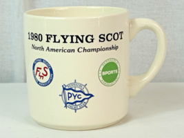 1980 Pensacola Yacht Club Flying Scot Sailing - North American Champions... - $19.75