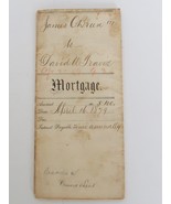 Antique April 1879 Mortgage contract for Westchester NY Property for $10... - $44.99