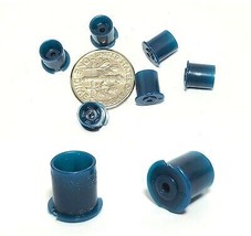 6pc TYCO Slot Car Chassis BLUE REAR WHEELS FIT 440 MAGNUM 440-X2 HPX2 (3... - $4.99