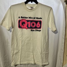 Vtg 90s Q106 TShirt L San Diego Radio single stitch KKLQ &quot;A Better Mix o... - $24.74