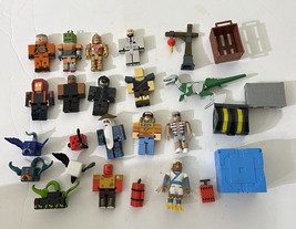 Roblox Toys Action Mini Figures Lot Of 20+ Figure And Mixed Accessories No Code - £13.23 GBP