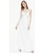 Cami NYC Silk Dress with Lace Paneling ivory sz S $440 - £154.11 GBP