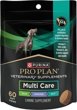 Purina Pro Plan Veterinary Supplements Multi Care Dog Supplements - 60 C... - £28.30 GBP