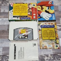 Golden Nugget 64 (Nintendo 64, N64, 1998) Complete In Box (CIB) Tested - $49.49