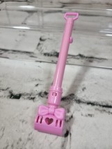 Mattel Barbie doll accessory replacement pink pooper scooper with bow - $9.89