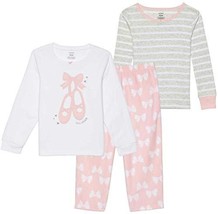 Carter&#39;s Girls&#39; Cotton and Fleece 2 Piece Pajama Set (Tutu Sleepy, 3T) - £18.60 GBP