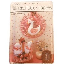 Simplicity Crafts 7360 Pattern Decorative Geese Pull Toy Wreaths Phantasy UC - $2.40