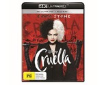 Disney&#39;s Cruella 4K Ultra HD + Blu-ray | Emma Stone, Emma Thompson | Reg... - $17.14