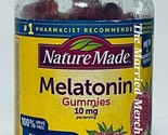 Nature Made Melatonin 10 mg per serving Gummies 70 each 12/2024 FRESH!! - £14.03 GBP