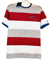 Paul &amp; Shark  Men&#39;s Multicolor Striped Italy Cotton T-Shirt Shirt Size L - £96.41 GBP