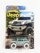 2015 Matchbox Jeep Willy&#39;s Concept 75th Anniversary Jeep Series Silver - £7.81 GBP