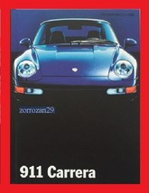 1995 PORSCHE 911 CARRERA VINTAGE PRESTIGE COLOR BROCHURE DI VENDITA HB... - $36.70