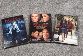 Damages DVD Complete Season 1 2 3 TV Thriller Glen Close Lily Tomlin Rose Byrne - £10.38 GBP